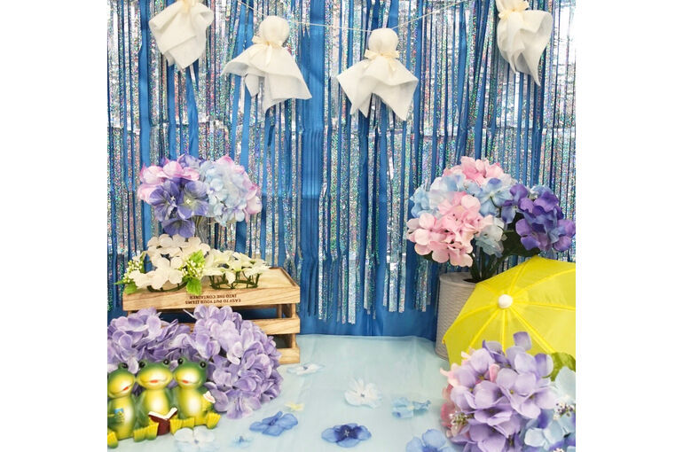 6月のフォトブース💜💙